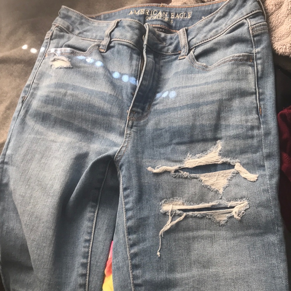 American Eagle Hi-rise jeggings super stretch x